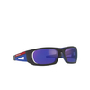 Prada Linea Rossa PS 02YS Sunglasses 16G05U matte black / blue - product thumbnail 2/3