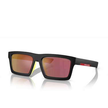 Prada Linea Rossa PS 02ZSU Sunglasses 1BO10A matte black - three-quarters view
