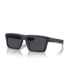 Prada Linea Rossa PS 02ZSU Sunglasses MAG06F matte blue - product thumbnail 2/3