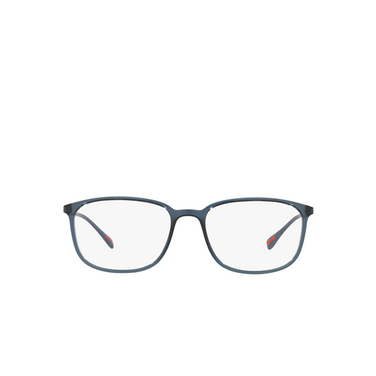 Prada Linea Rossa PS 03HV Korrektionsbrillen CZH1O1 transparent blue - Vorderansicht