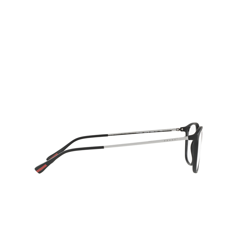 Prada Linea Rossa PS 03HV Eyeglasses DG01O1 black rubber - 3/3
