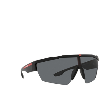 Prada Linea Rossa PS 03XS Sonnenbrillen DG05Z1 black rubber - Dreiviertelansicht