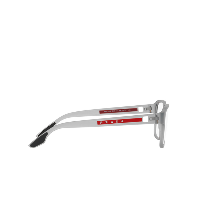 Prada Linea Rossa PS 04NV Eyeglasses 14C1O1 grey transparent rubber - 3/3