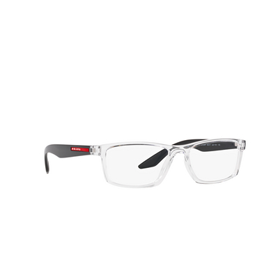 Prada Linea Rossa PS 04PV Korrektionsbrillen 2AZ1O1 crystal - Dreiviertelansicht