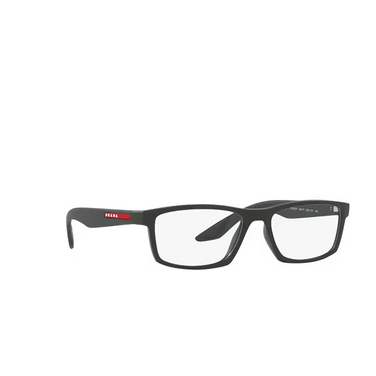 Prada Linea Rossa PS 04PV Eyeglasses CCH1O1 green rubber - three-quarters view