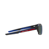 Occhiali da sole Prada Linea Rossa PS 04YS 16G05U matte black / blue - anteprima prodotto 3/3