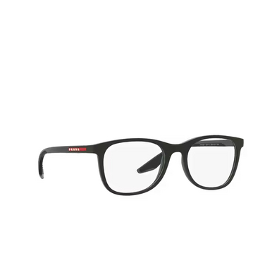 Prada Linea Rossa PS 05PV Eyeglasses 5361O1 matte green - three-quarters view
