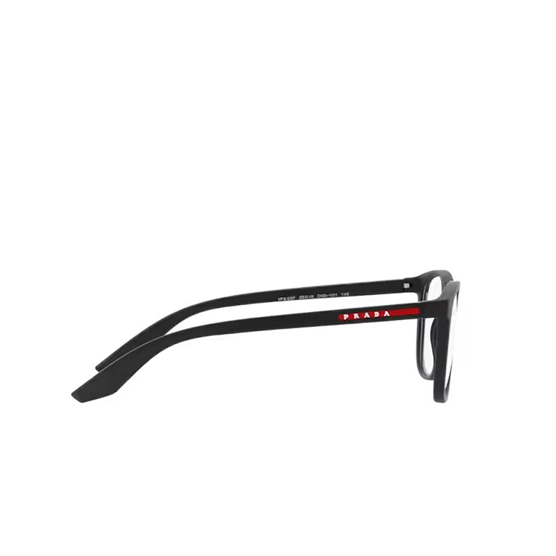 Prada Linea Rossa PS 05PV Eyeglasses DG01O1 black rubber - 3/3