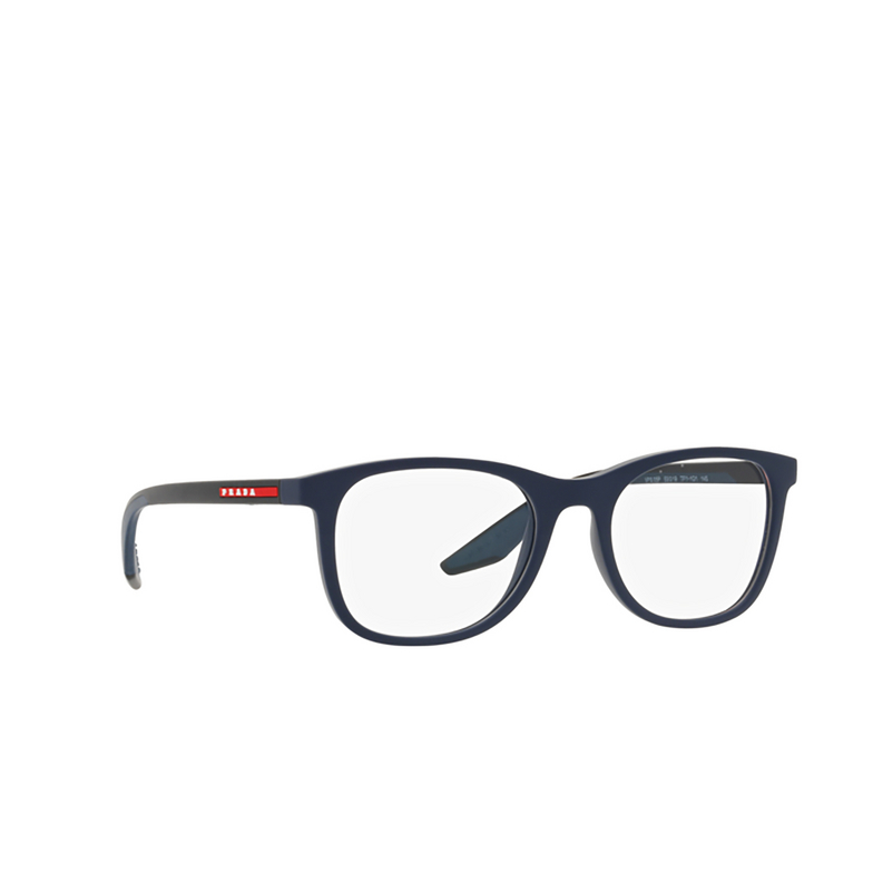 Prada Linea Rossa PS 05PV Eyeglasses TFY1O1 rubber blue - 2/3