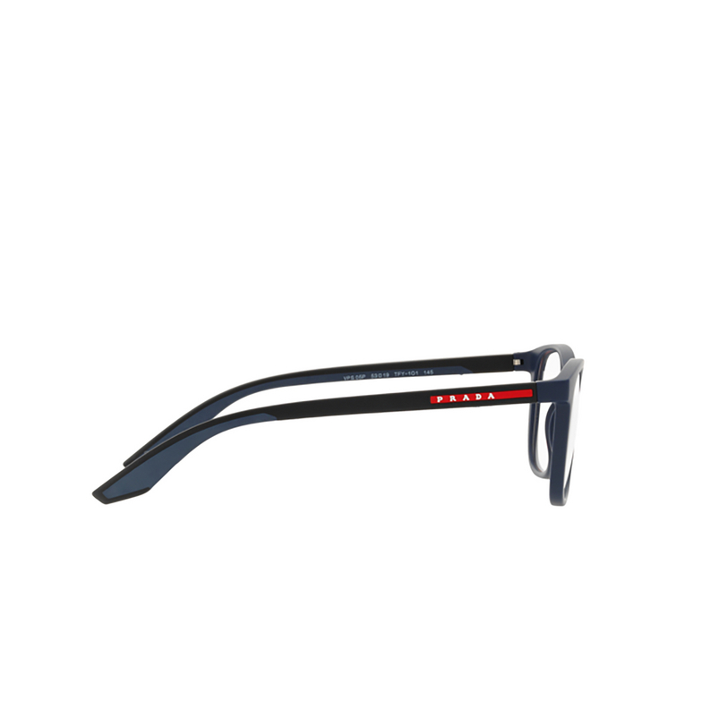 Prada Linea Rossa PS 05PV Eyeglasses TFY1O1 rubber blue - 3/3