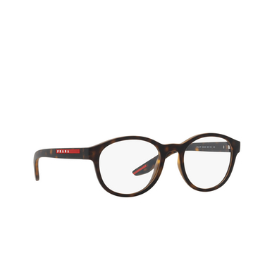Prada Linea Rossa PS 07PV Eyeglasses 5811O1 havana rubber - three-quarters view