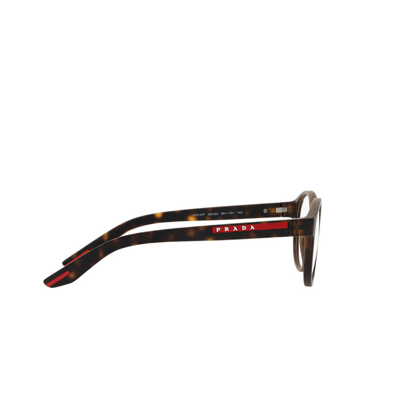 Prada Linea Rossa PS 07PV Eyeglasses 5811O1 havana rubber - 3/3