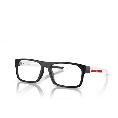 Prada Linea Rossa PS 08OV Korrektionsbrillen 14Q1O1 matte black - Dreiviertelansicht