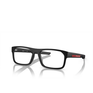 Prada Linea Rossa PS 08OV Korrektionsbrillen 18P1O1 matte black - Dreiviertelansicht