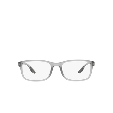 Prada Linea Rossa PS 09OV Eyeglasses 14C1O1 grey transparent - front view