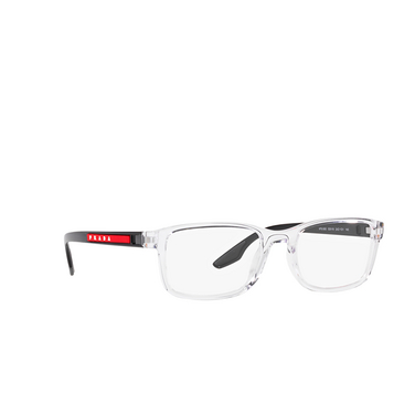 Prada Linea Rossa PS 09OV Eyeglasses 2AZ1O1 crystal - three-quarters view