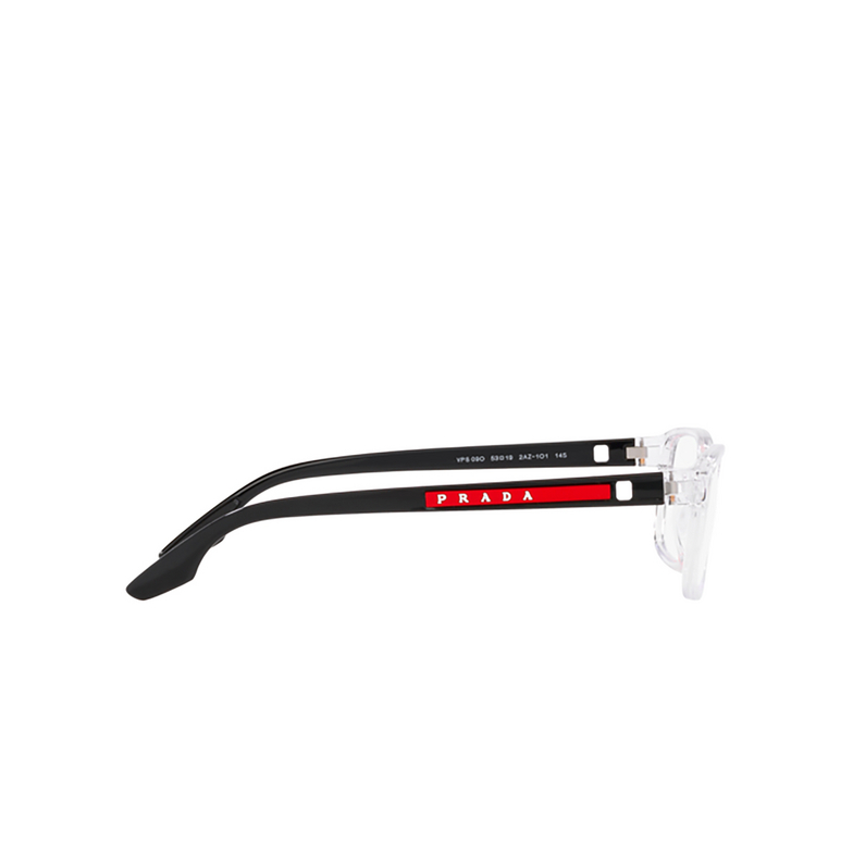 Prada Linea Rossa PS 09OV Eyeglasses 2AZ1O1 crystal - 3/3
