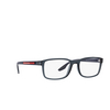 Prada Linea Rossa PS 09OV Eyeglasses CZH1O1 crystal blue - product thumbnail 2/3