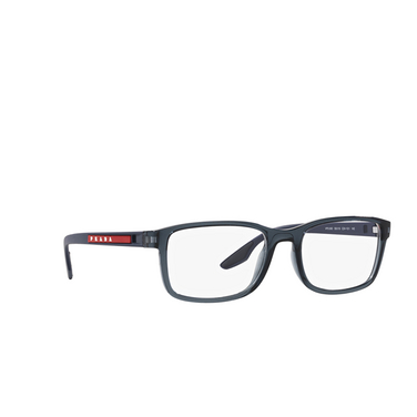 Prada Linea Rossa PS 09OV Eyeglasses CZH1O1 crystal blue - three-quarters view