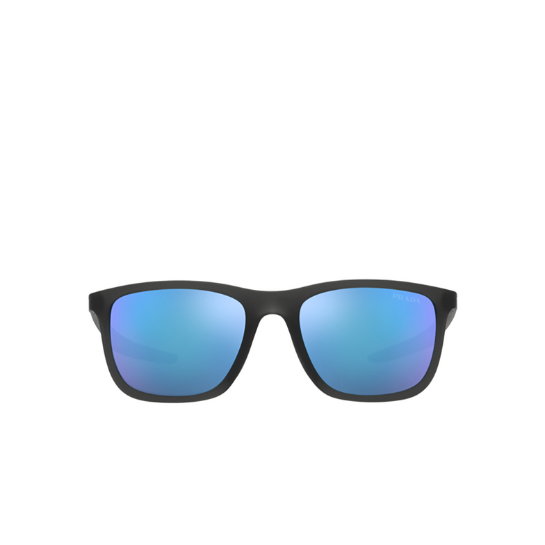Prada Linea Rossa PS 10WS Sunglasses 13C08R grey transparent rubber - 1/3