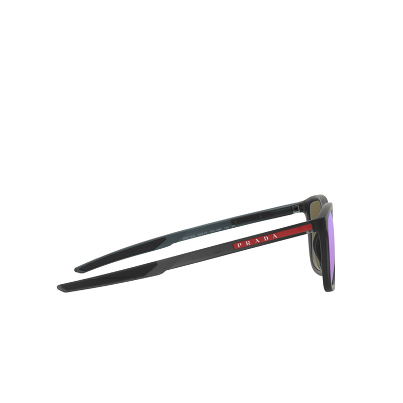 Prada Linea Rossa PS 10WS Sunglasses 13C08R grey transparent rubber - 3/3