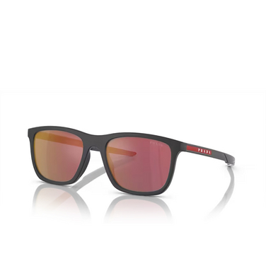 Prada Linea Rossa PS 10WS Sunglasses UFK10A grey rubber - three-quarters view