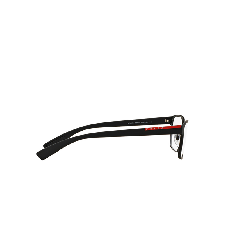 Prada Linea Rossa PS 50GV Eyeglasses DG01O1 rubber black - 3/3