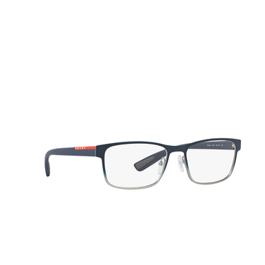 Prada Linea Rossa PS 50GV Eyeglasses U6T1O1 blue gradient - three-quarters view