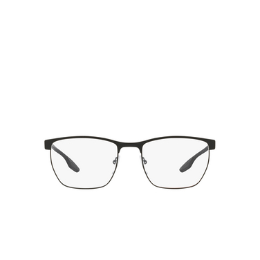 Prada Linea Rossa PS 50LV Eyeglasses 4891O1 black rubber - front view