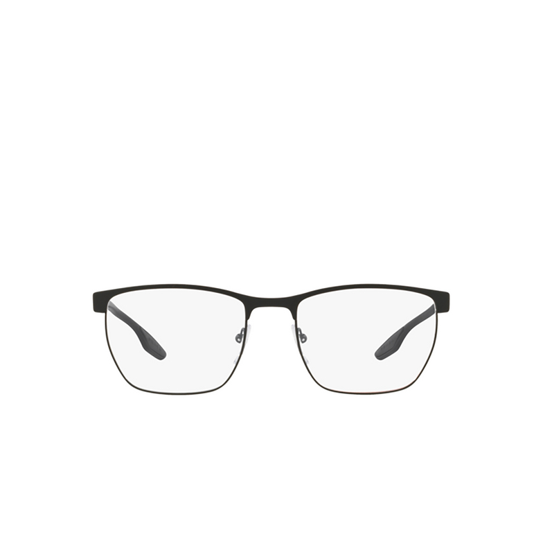 Prada Linea Rossa PS 50LV Eyeglasses 4891O1 black rubber - 1/3