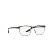 Prada Linea Rossa PS 50LV Eyeglasses 4891O1 black rubber - product thumbnail 2/3