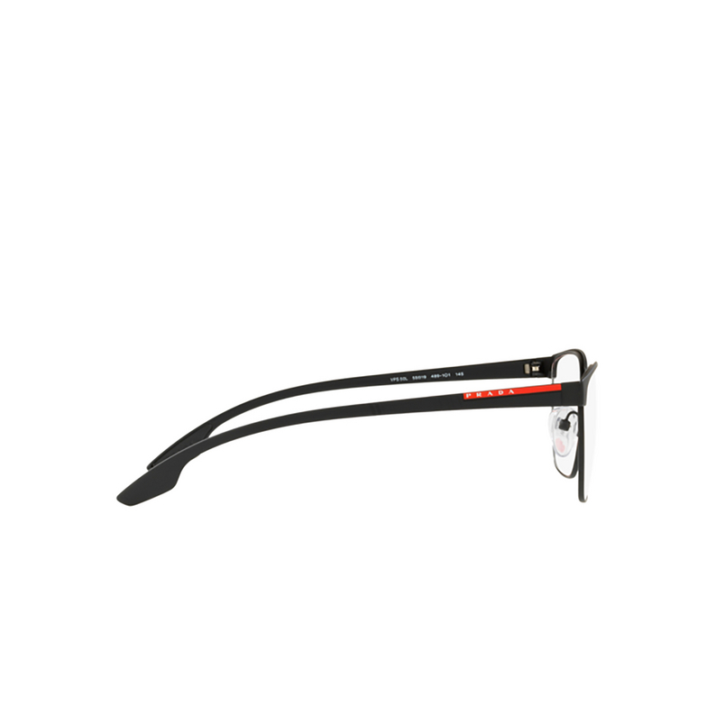 Prada Linea Rossa PS 50LV Eyeglasses 4891O1 black rubber - 3/3