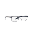 Prada Linea Rossa PS 50PV Eyeglasses TFY1O1 rubber blue - product thumbnail 2/3