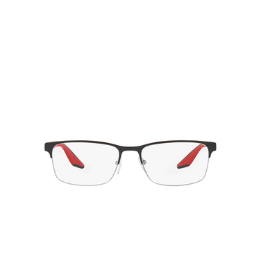 Prada Linea Rossa PS 50PV Eyeglasses YDC1O1 black / silver - front view