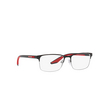 Prada Linea Rossa PS 50PV Eyeglasses YDC1O1 black / silver - product thumbnail 2/3