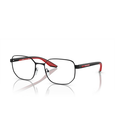 Prada Linea Rossa PS 50QV Eyeglasses 1AB1O1 black - three-quarters view