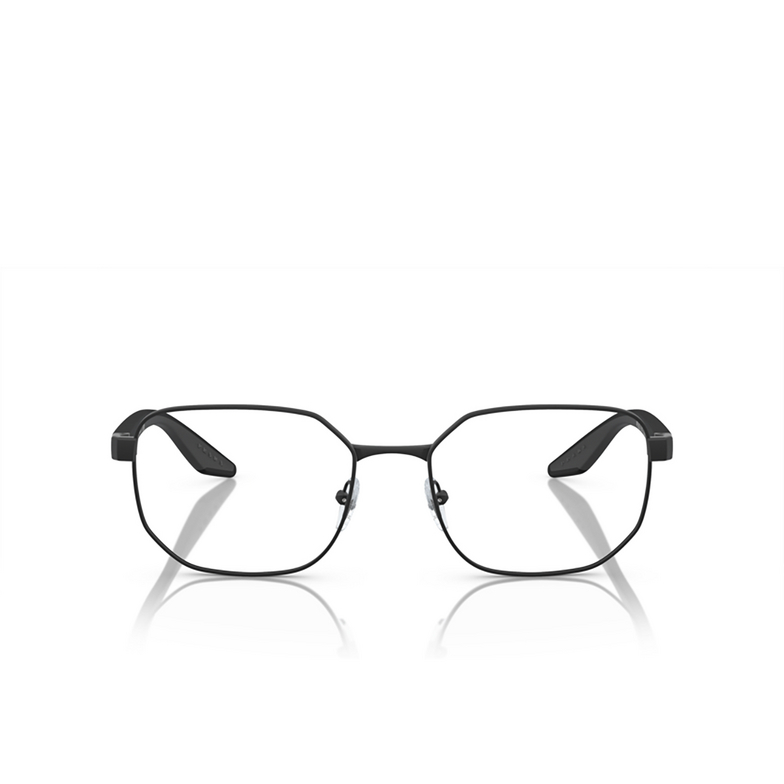 Prada Linea Rossa PS 50QV Eyeglasses DG01O1 black rubber - 1/3