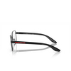 Prada Linea Rossa PS 50QV Eyeglasses DG01O1 black rubber - product thumbnail 3/3