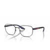 Gafas graduadas Prada Linea Rossa PS 50QV TFY1O1 blue rubber - Miniatura del producto 2/3