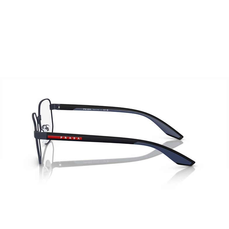 Prada Linea Rossa PS 50QV Eyeglasses TFY1O1 blue rubber - 3/3