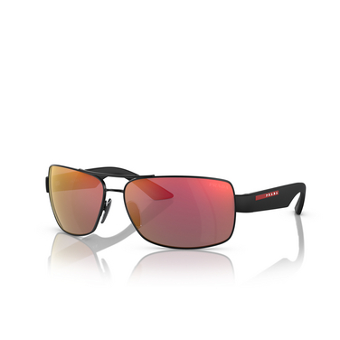 Prada Linea Rossa PS 50ZS Sunglasses 1BO10A matte black - three-quarters view