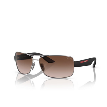 Prada Linea Rossa PS 50ZS Sunglasses 5AV02P gunmetal - three-quarters view