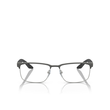 Prada Linea Rossa PS 51PV Eyeglasses 06P1O1 grey rubber - front view