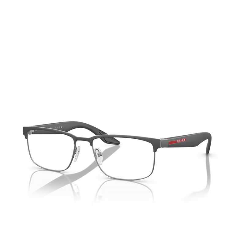Prada Linea Rossa PS 51PV Eyeglasses 06P1O1 grey rubber - 2/3