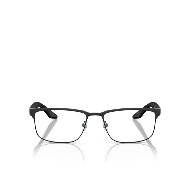 Prada Linea Rossa PS 51PV Eyeglasses DG01O1 black rubber - 1/3