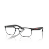 Prada Linea Rossa PS 51PV Eyeglasses DG01O1 black rubber - product thumbnail 2/3