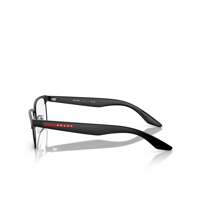 Prada Linea Rossa PS 51PV Eyeglasses DG01O1 black rubber - 3/3