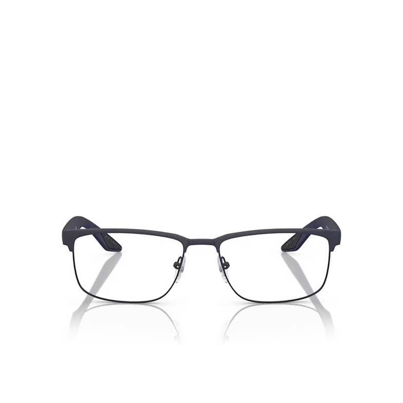 Prada Linea Rossa PS 51PV Eyeglasses UR71O1 blue rubber - 1/3