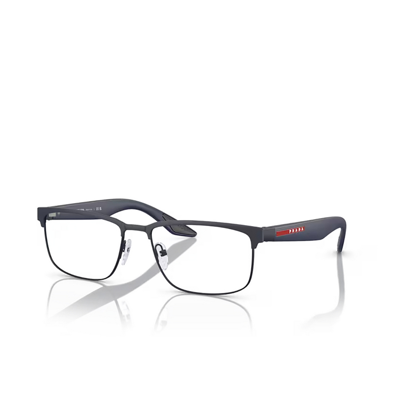 Prada Linea Rossa PS 51PV Eyeglasses UR71O1 blue rubber - 2/3
