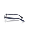 Prada Linea Rossa PS 51PV Eyeglasses UR71O1 blue rubber - product thumbnail 3/3